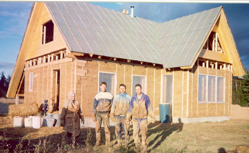 Как построить самостоятельно дом на своем участке. house with our own hands