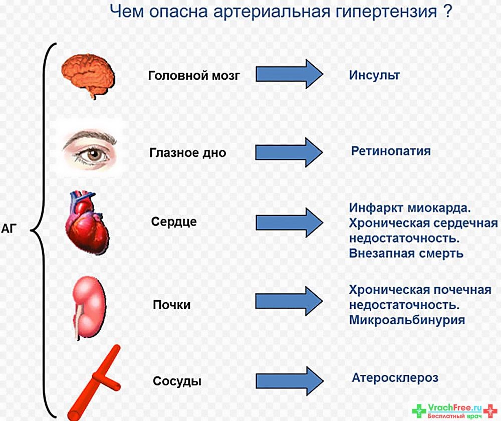 Хронический характер артериальной гипертензии. ХХХХ