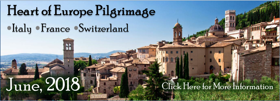 Цель участия в паломических поездках по Европе logo pilgrims in Europe