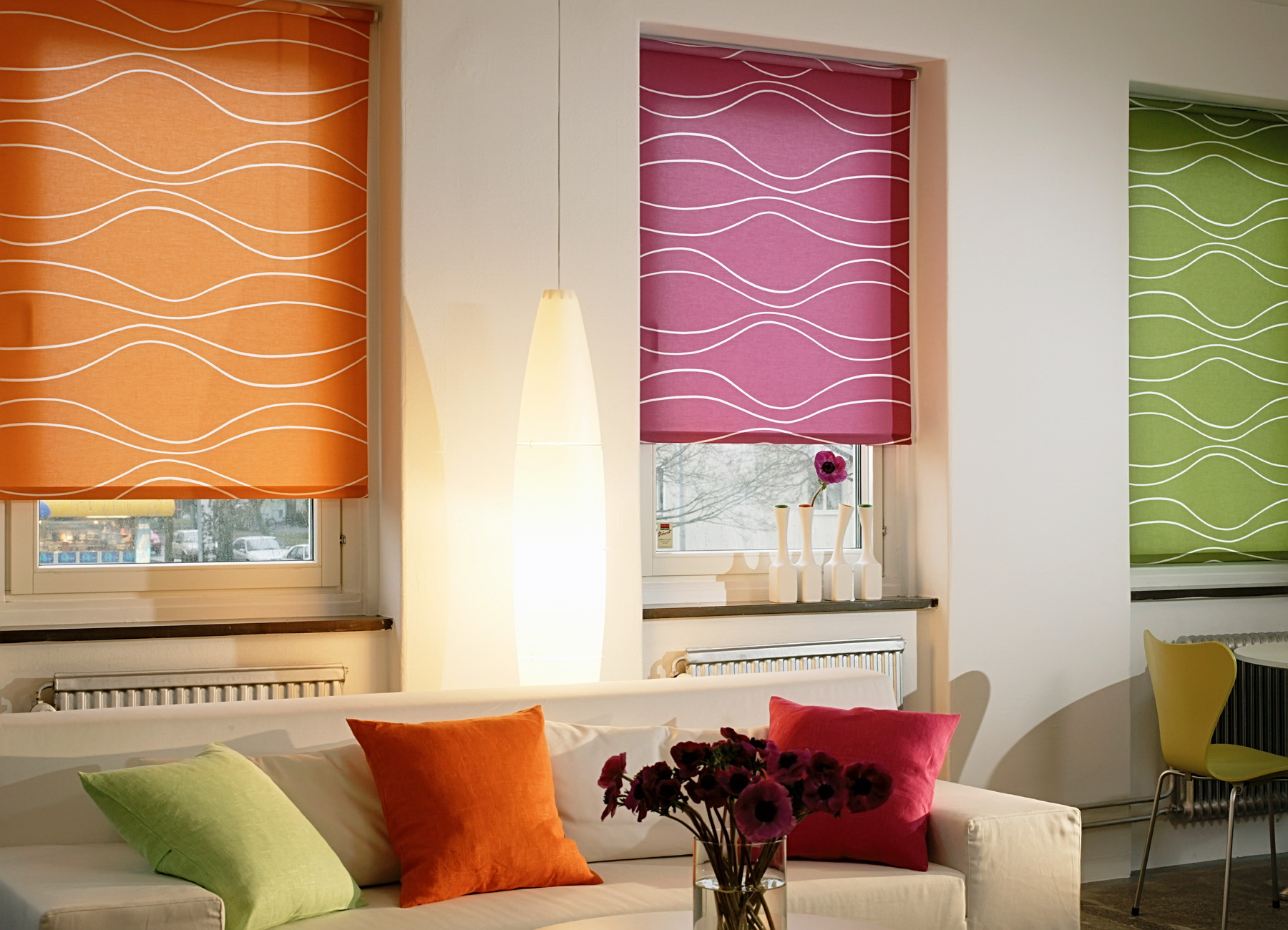 logo roller blinds