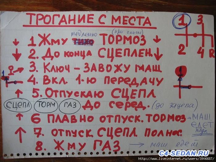 Что надо сделать что бы сдать на вождение с первой попытки exam on the right at the first attempt